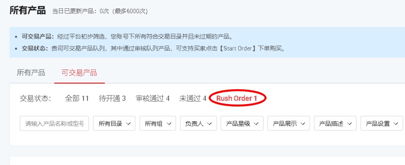什么是Rush Order？