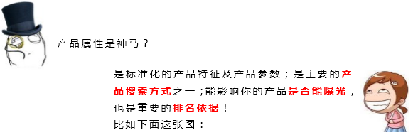 产品要曝光？你的 “产品属性”填了吗？
