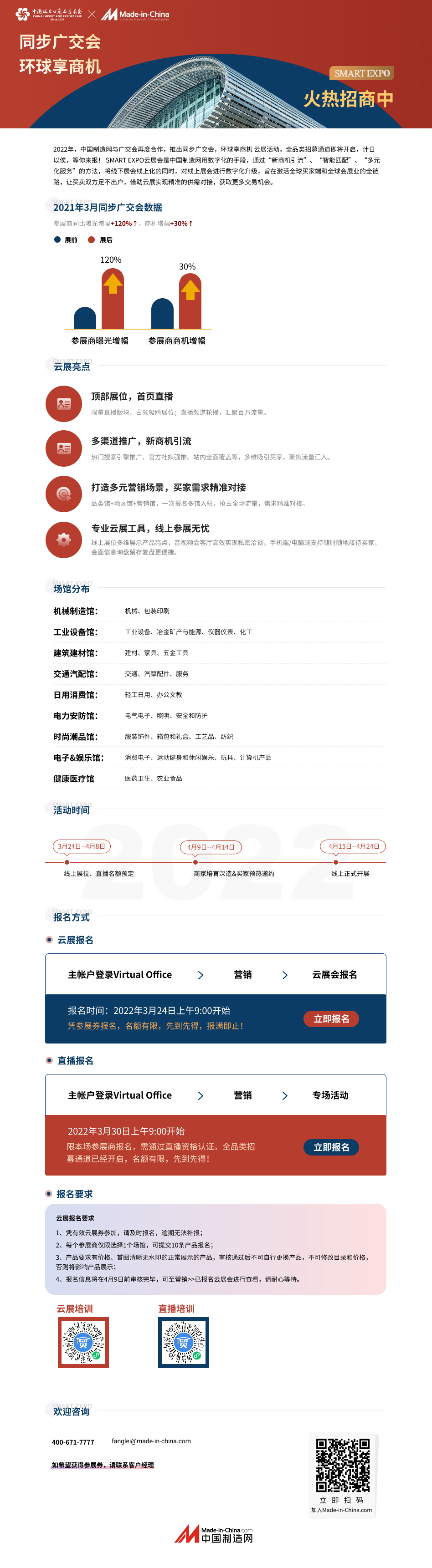 【SMART EXPO云展会】同步广交会，环球享商机火热招募中