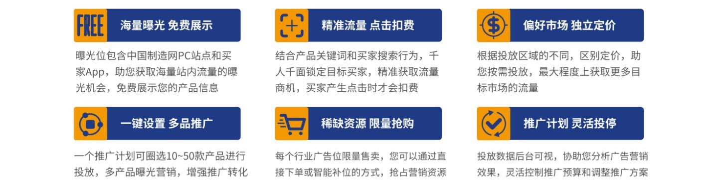 9月13日中国制造网精点投正式开售，助您精准获取买家商机，广告投放行之有效！